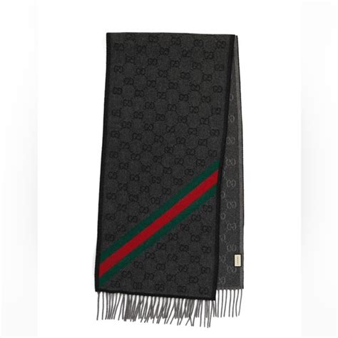 gucci sc new nikky scarf|Gucci wool scarf women.